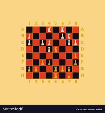 The various chess position vector image