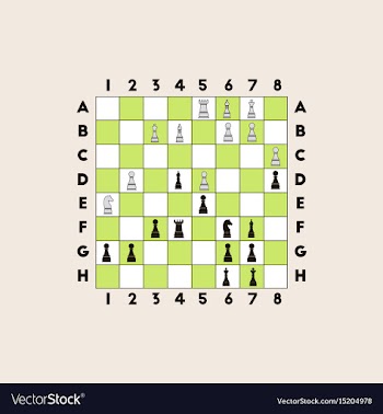 The various chess position vector image