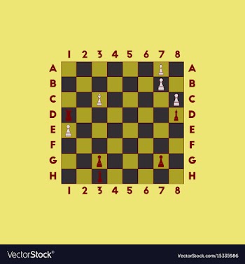 The various chess position vector image