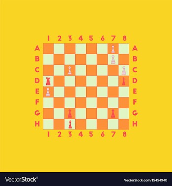 The various chess position vector image