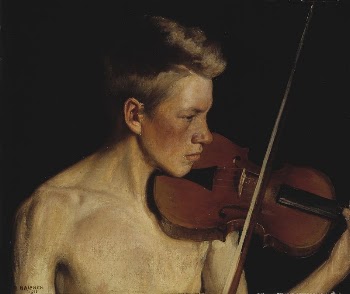 The violinist, 1900, by Pekka | Free Photo - rawpixel