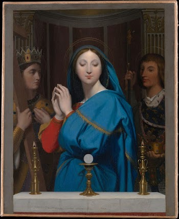 The Virgin Adoring the Host | Free Photo - rawpixel