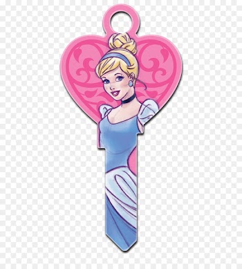 The Walt Disney Company Cinderella Disney Princess Key Craze Inc Princess Aurora - heart and key images 