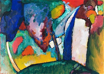 The Waterfall (1909) painting in high resolution by Wassily Kandinsky. Original from The Yale University Art Gallery. Digitally enhanced by rawpixel.