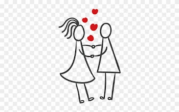 The Wedding Momentz Cartoon Marriage Couple - Cartoon