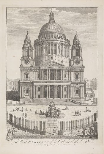 The West Prospect of the Cathedral | Free Photo - rawpixel