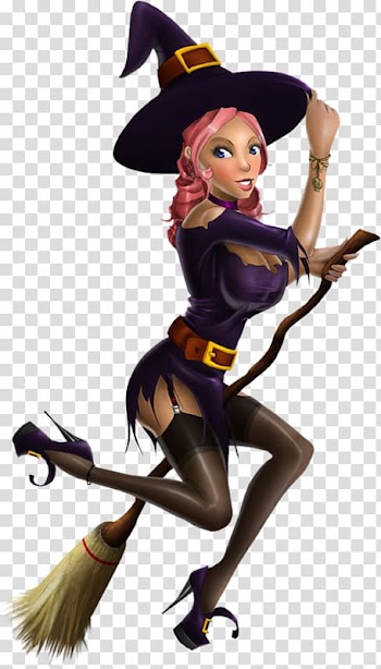 The Witch Boszorkxe1ny Halloween , Halloween Witch transparent background PNG clipart