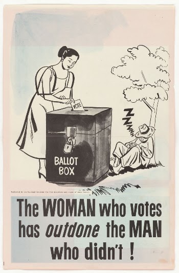 The Woman Who Votes, 10/08/1951. | Free Photo - rawpixel