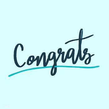 The word congrats typography vector | Free stock vector - 472480