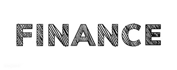 The word finance typography illustration | Free stock vector - 472105