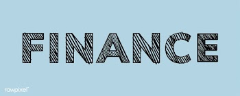 The word finance typography illustration | Free stock vector - 472109