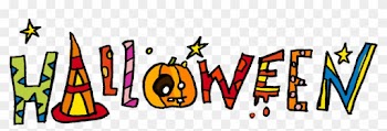 The Word Halloween Clip Art - Halloween Word Clip Art