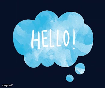 The word hello on a speech bubble vector | Free stock vector - 473251