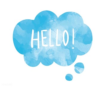 The word hello on a speech bubble vector | Free stock vector - 473321