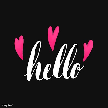 The word hello typography decorated with hear.. | Free stock vector - 511822