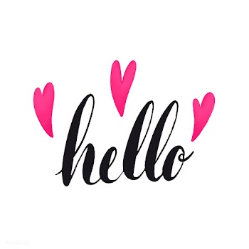 The word hello typography decorated with hear.. | Free stock vector - 511823