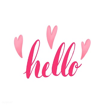 The word hello typography decorated with hear.. | Free stock vector - 511826