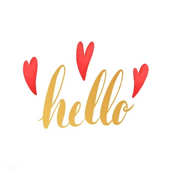 The word hello typography decorated with hear.. | Free stock vector - 511832