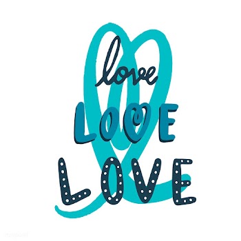 The words love typography vector | Free stock vector - 472532