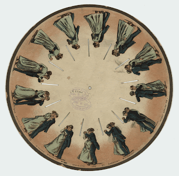 The zoopraxiscope&ndash;a couple waltzing (ca.1893) | Free Photo - rawpixel