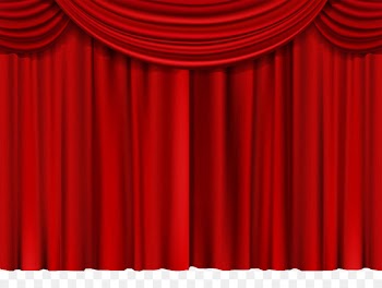 Theater drapes and stage curtains Red Theatre Pattern - Stage cloth red curtains 