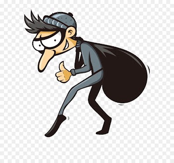 Theft Robbery Cartoon Clip art - thief 