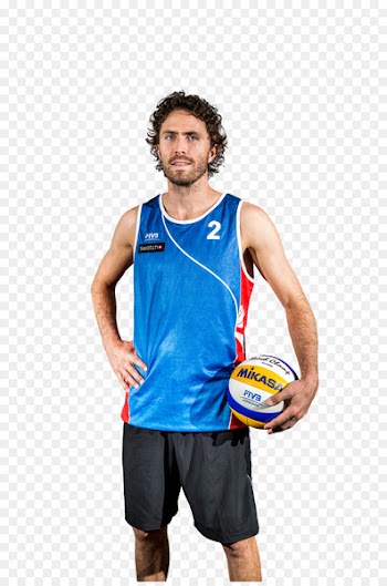 Theo Brunner Ridgefield Van Nuys Beach volleyball T-shirt - others 