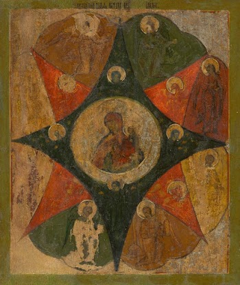 Theokotos with angels and evangelists | Free Photo - rawpixel