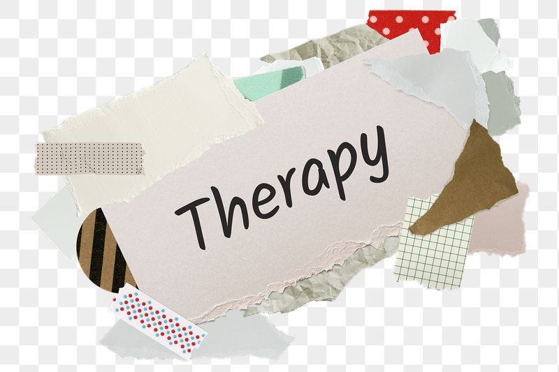 Therapy png word sticker, aesthetic | Free PNG - rawpixel