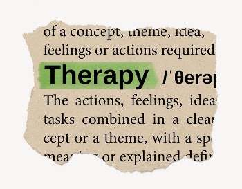 Therapy ripped dictionary, editable word | Free PSD - rawpixel