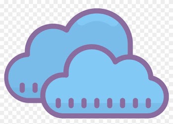 There Are Two Fluffy Clouds Overlapping One Another - Onedrive