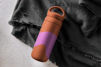 Thermal bottle mockup, colorful product | Free PSD Mockup - rawpixel