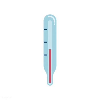 Thermometer measuring temperature isolated gr.. | Free stock vector - 429392