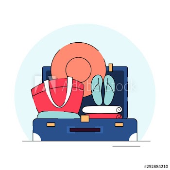 Things in the suitcase