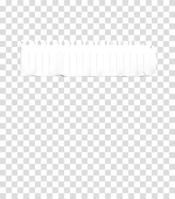 Things, sliced white lined paper transparent background PNG clipart