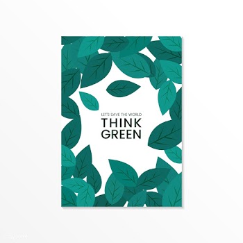 Think green environmental conservation brochu.. | Free stock vector - 524521