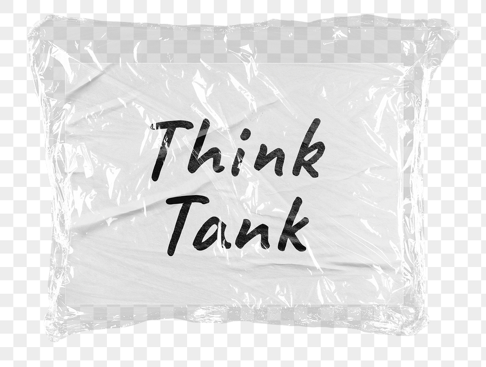 Think tank png word sticker, | Free PNG - rawpixel