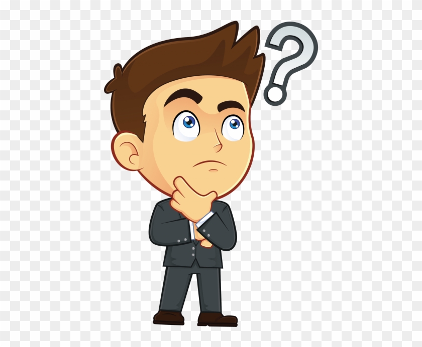 Thinking Clip Art - Confused Cartoon