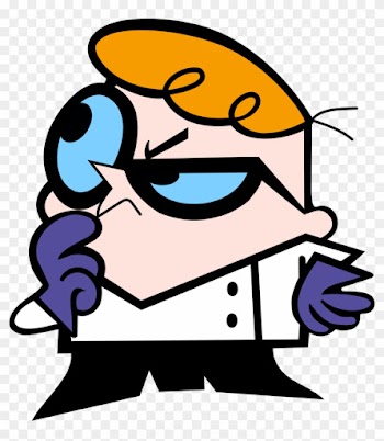 Thinking Clipart Transparent Background - Dexter's Laboratory Transparent