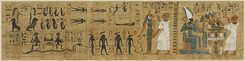 Third Intermediate Period. Fragment of the funerary | Free Photo - rawpixel