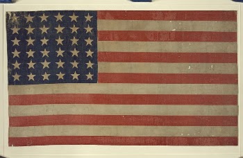 Thirty-six star flag (1864). Original | Free Photo - rawpixel