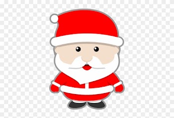 This Cute Santa Claus Clip Art Done In Kawaii-style - Cute Santa Claus Cartoon
