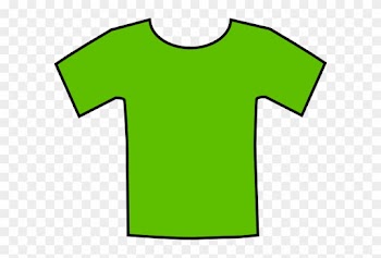 This Free Clip Arts Design Of Green Tee - T Shirt Baby Clipart