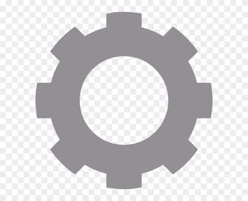 This Free Clip Arts Design Of Grey Gear - Red Cog Icon Transparent Background