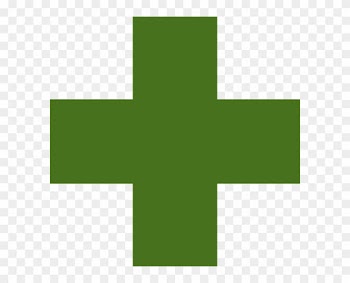 This Free Clip Arts Design Of Od Green Medical Cross - Medical Cross Logo Vector