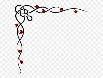 This Free Clip Arts Design Of Pink Blue Flower Border - Design For Border Line