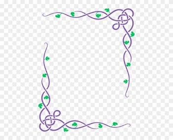 This Free Clip Arts Design Of Purple And Green Vines - Urdu Quran Word To Word