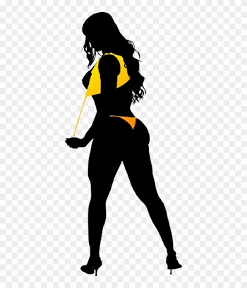 This Free Clip Arts Design Of Silhouette Vector - Bikini Girl Silhouette Transparent