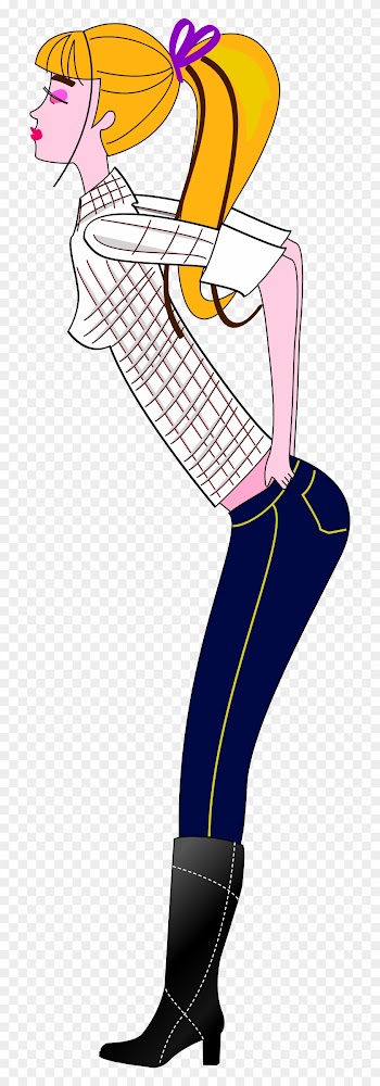 This Free Icons Png Design Of Girl Jeans Dress/undress - Girls Jeans Clip Art