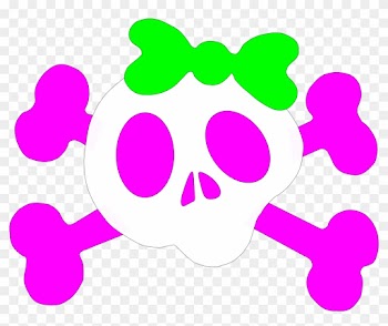 This Free Icons Png Design Of Girl Skull - Girl Skull Png Transparent